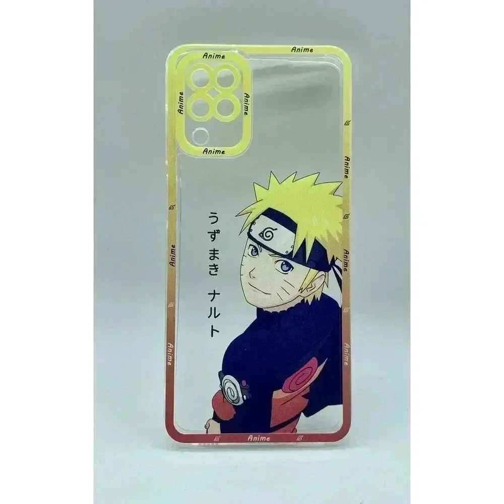 Anime Naruto Sasuke Japanese Manga‎ Design TPU Clear Case for Samsung Galaxy A12